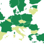 Carte d'Europe sur la décriminalisation du cannabis