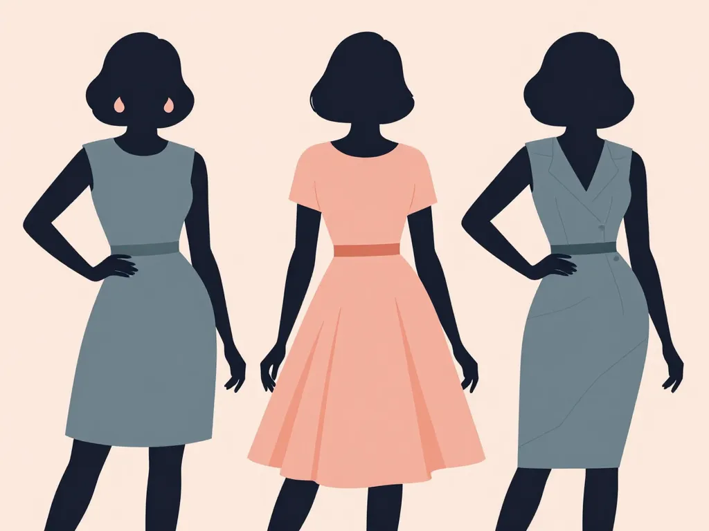 année 60 robe trois styles silhouettes iconiques