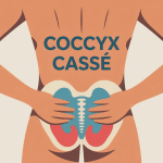 coccyx cassé peut on marcher illustration douleur bas du dos
