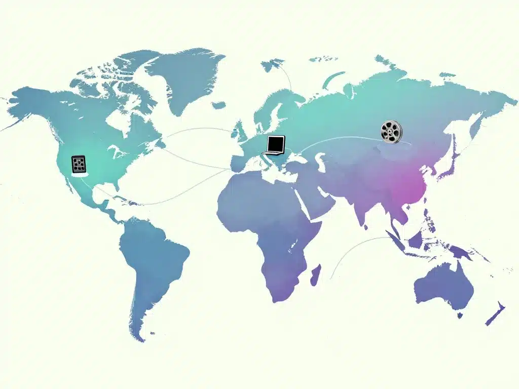 distribution de une partie de toi contexte streaming international
