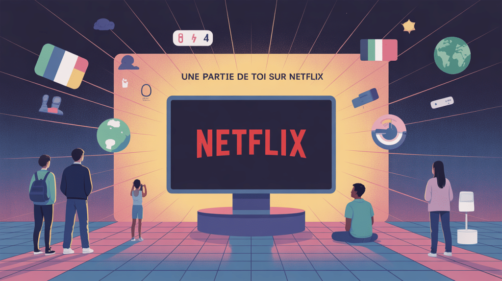 distribution de une partie de toi visuel streaming Netflix