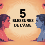Illustration symbolique des 5 blessures de l'âme