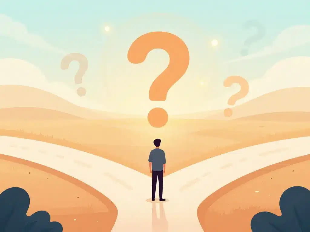 je me pose la question image personne introspective