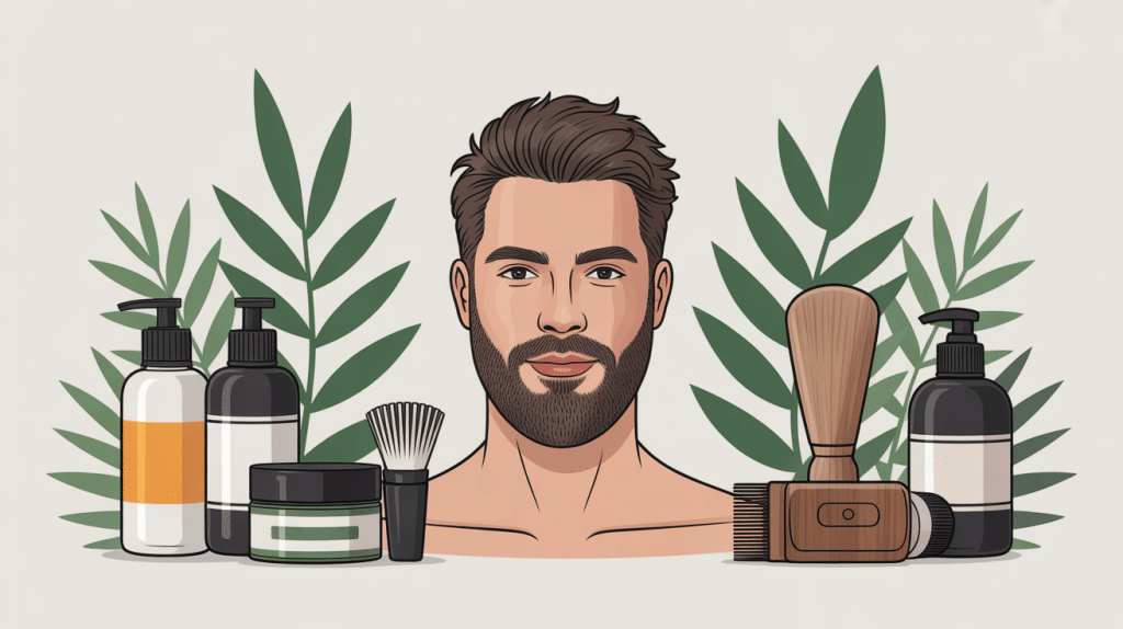 kit barbe homme rituel complet produits essentiels