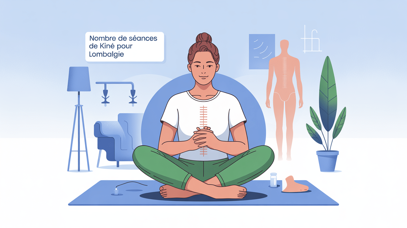 Nombre de seance de kine pour lombalgie illustration parcours reeducation