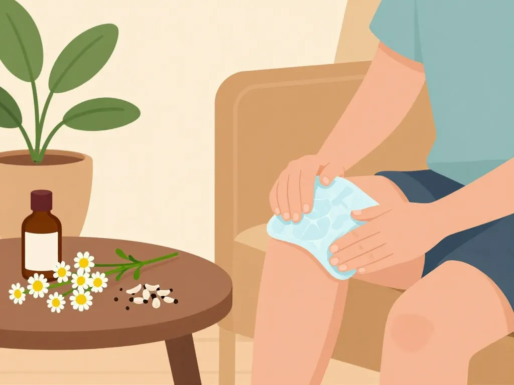 remède grand-mère pour cruralgie application compresse froide plantes