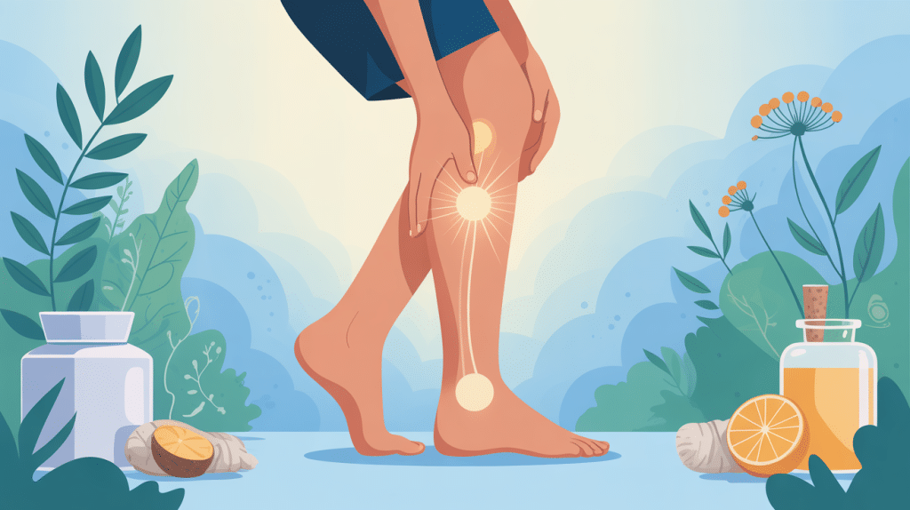 remède grand-mère pour cruralgie illustration douleur soulagée