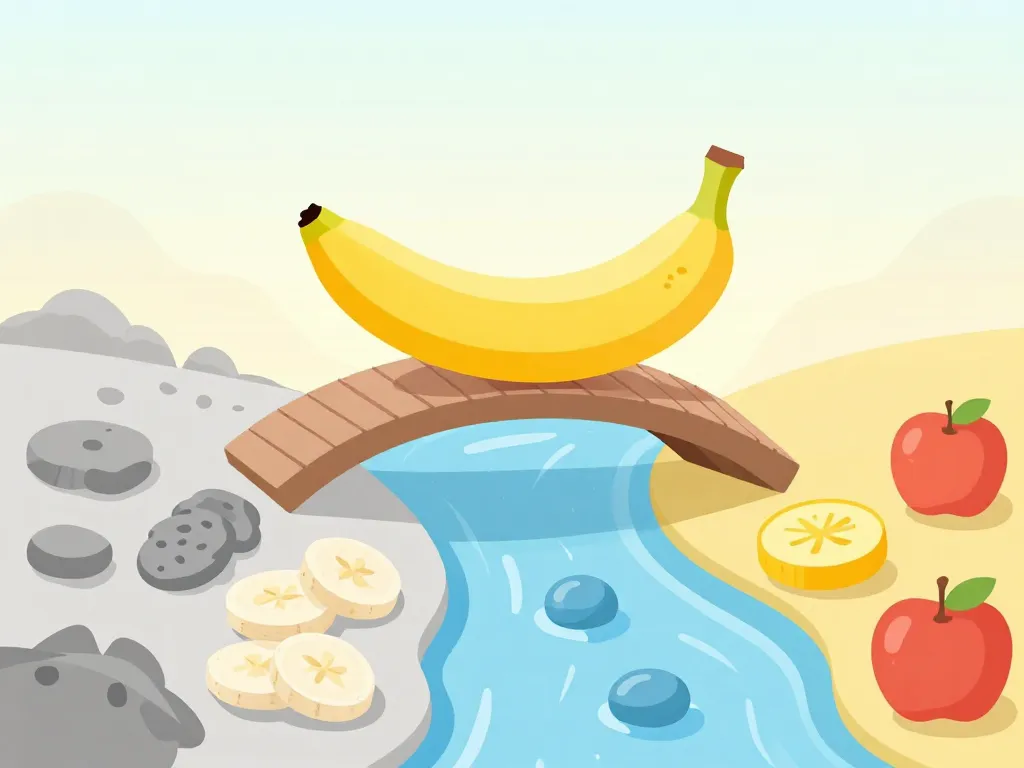 Banane et acide urique métaphore gestion nutrition