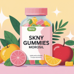 illustration skny gummies morosil gestion du poids