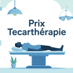 tecarthérapie prix séance illustration cabinet patient