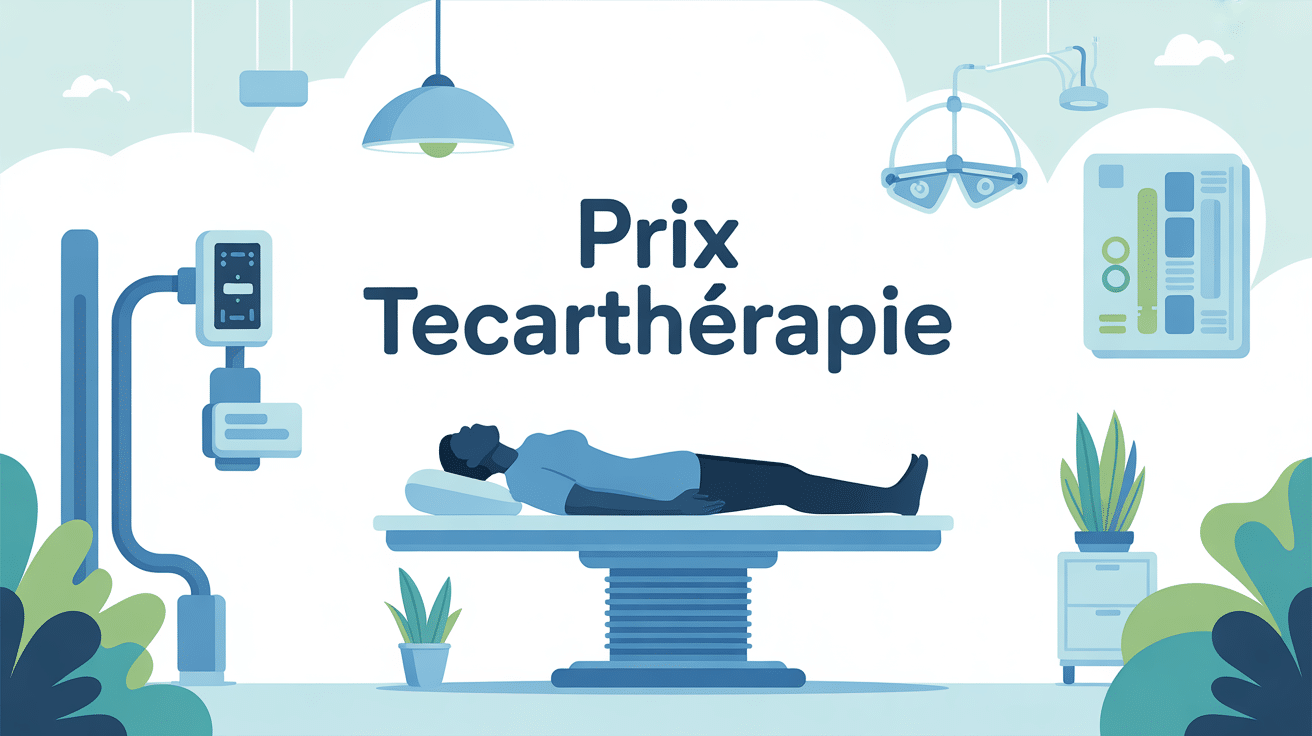 tecarthérapie prix séance illustration cabinet patient