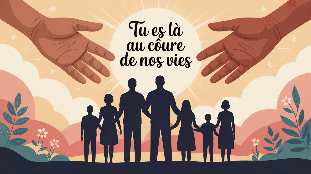 présence centrale tu es là au cœur de nos vies famille spiritualité