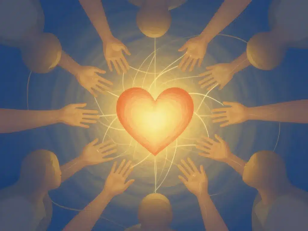 coeur lumineux tu es là au cœur de nos vies centralité émotionnelle