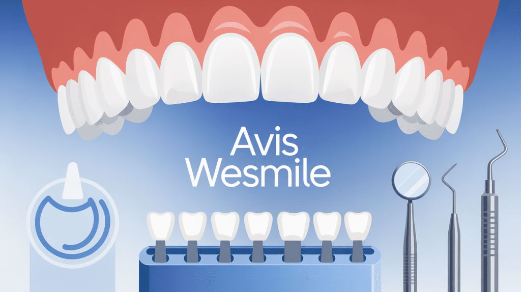 wesmile avis kit blanchiment dentaire illustration moderne