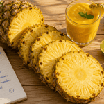 10 bienfaits de l ananas en tranches et smoothie