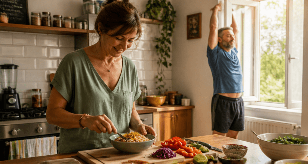 comment augmenter son metabolisme apres 50 ans femme cuisine homme sport
