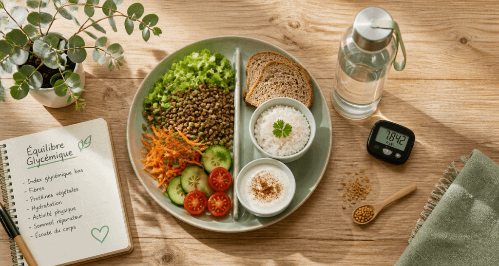 comment faire baisser la glycemie plat sain et astuces naturelles