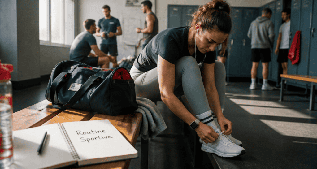 comment se motiver à faire du sport vestiaire sportif