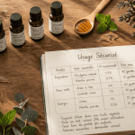 comment utiliser une huile essentielle dilution sur table