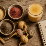 maca pour les femmes bols poudres racines