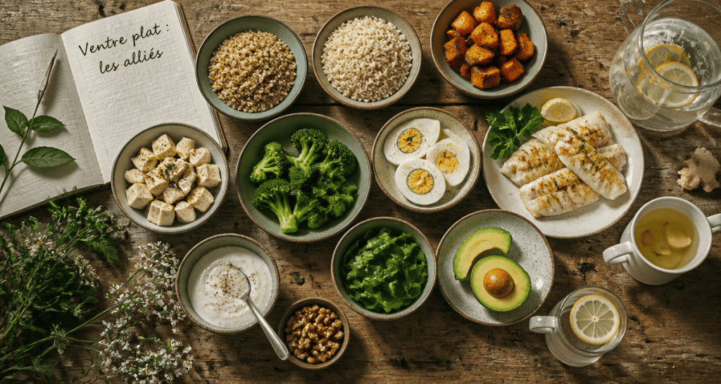 maigrir du ventre alimentation aliments sains