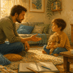Maturité émotionnelle parent et enfant connectés