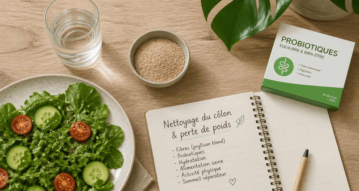 nettoyage du côlon et perte de poids table aliments