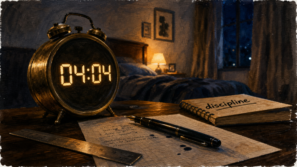 04h04 heure miroir : réveil 04h04, fondations solides et protection du foyer
