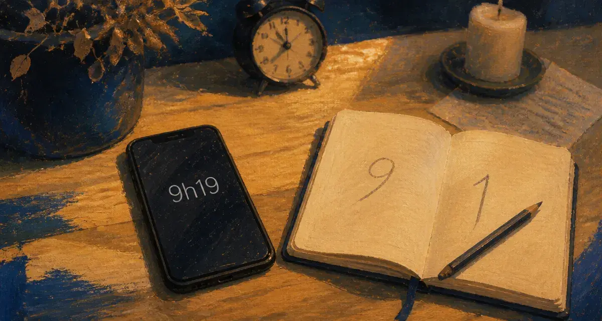 9h19 signification : fin de cycle et renouveau (heure miroir 9h19)