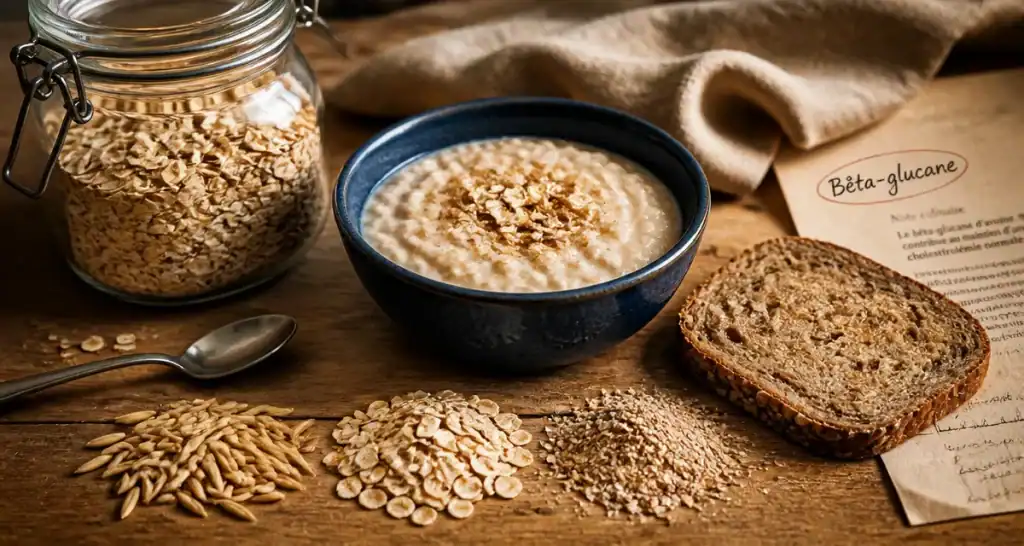 Bienfaits de l avoine : bêta-glucane dans la porridge