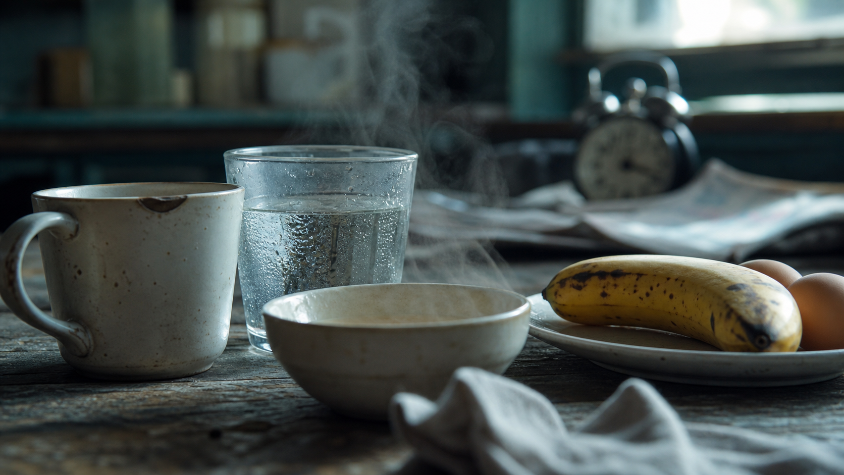 Comment enlever la gueule de bois : verre d’eau et bouillon pour réhydrater