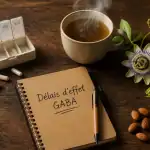 gaba effet au bout de combien de temps pilulier tisane carnet
