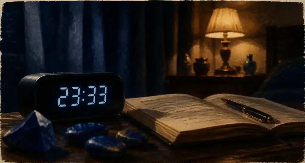 23h33 signification : réveil à 23h33 et transformation