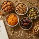 les fruits secs font ils grossir bols noix amandes abricots