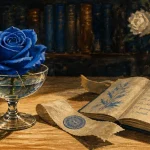 Rose bleu signification : rose bleue et mystère