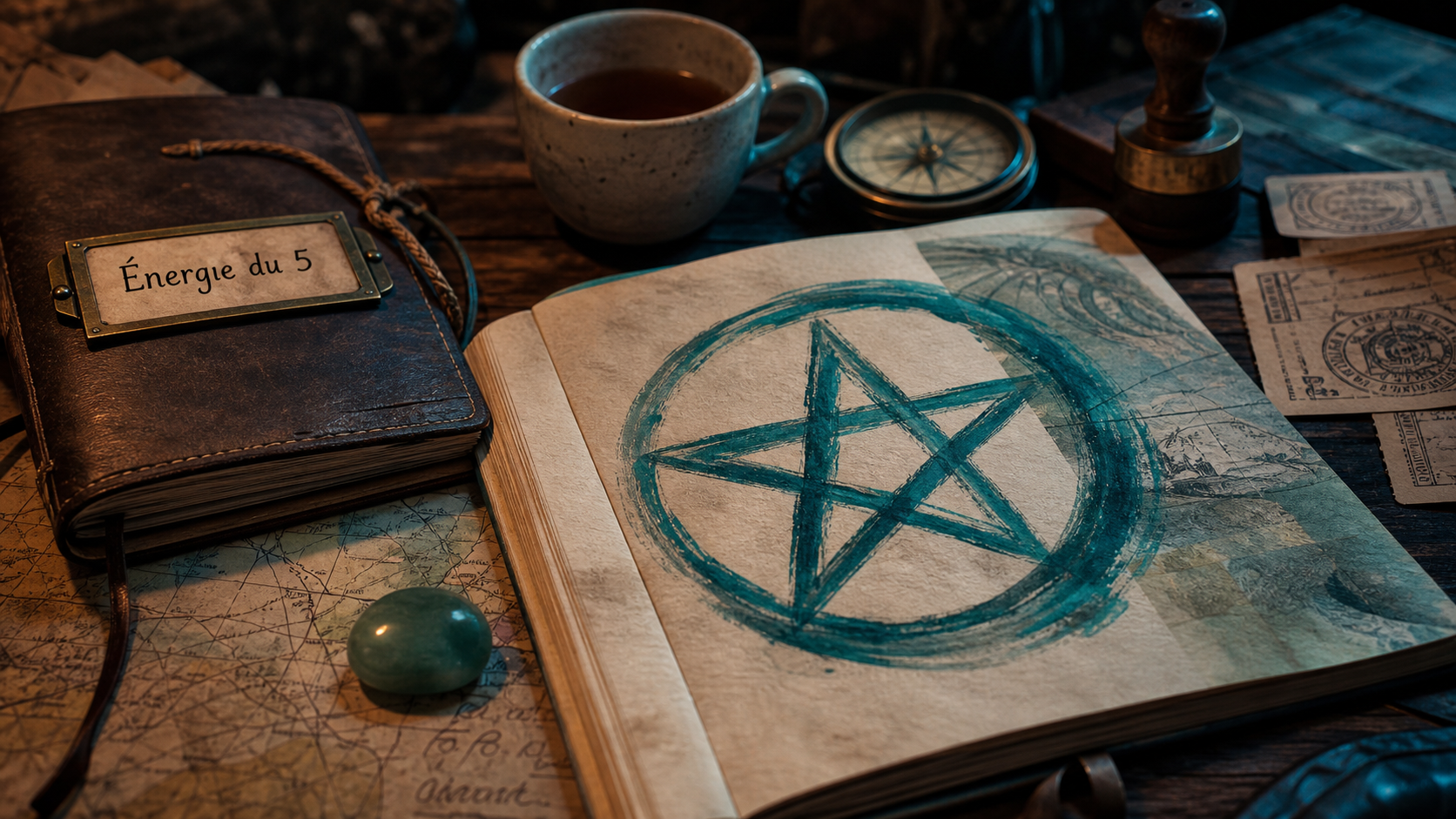 Signification du chiffre 5 : pentagramme, aventurine et énergie 5