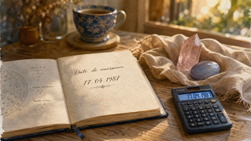 Chemin de vie 2 : carnet, naissance et pierres pour l’affirmation harmonieuse