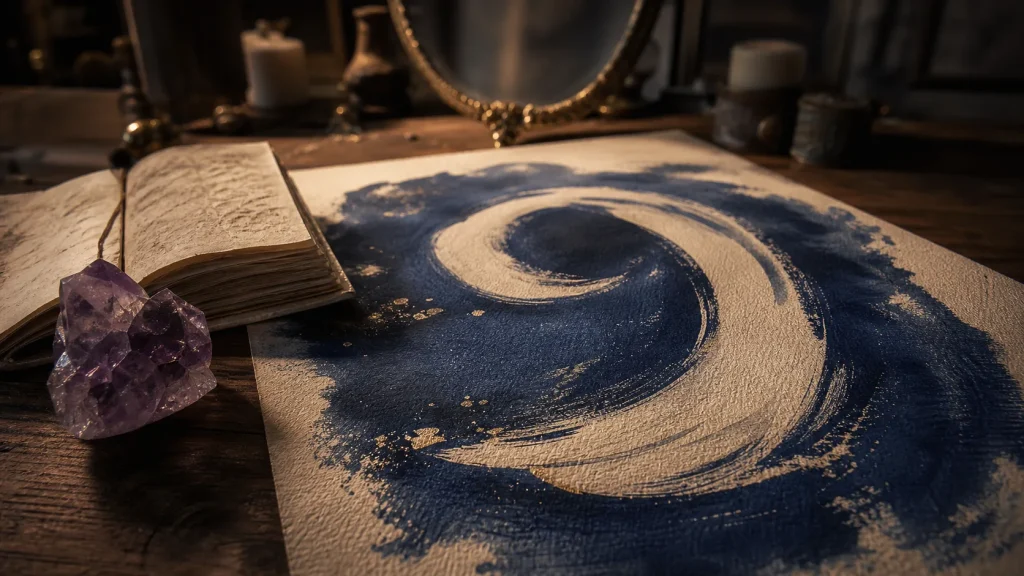 Chemin de vie 9 : aider sans se sacrifier, atelier et 9 artistique