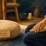 La méditation pour débutant : 5 minutes, moins de stress, respiration