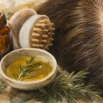 Romarin bienfaits cheveux : huile de romarin pour cuir chevelu et racines