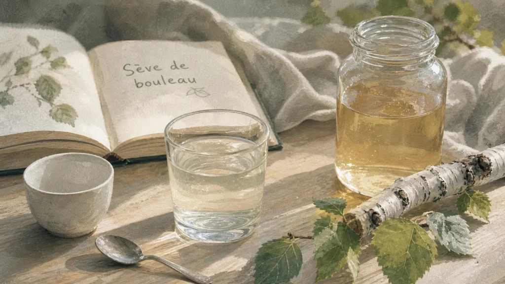 Sève de bouleau et sommeil : tasse de sève et cure 3 semaines