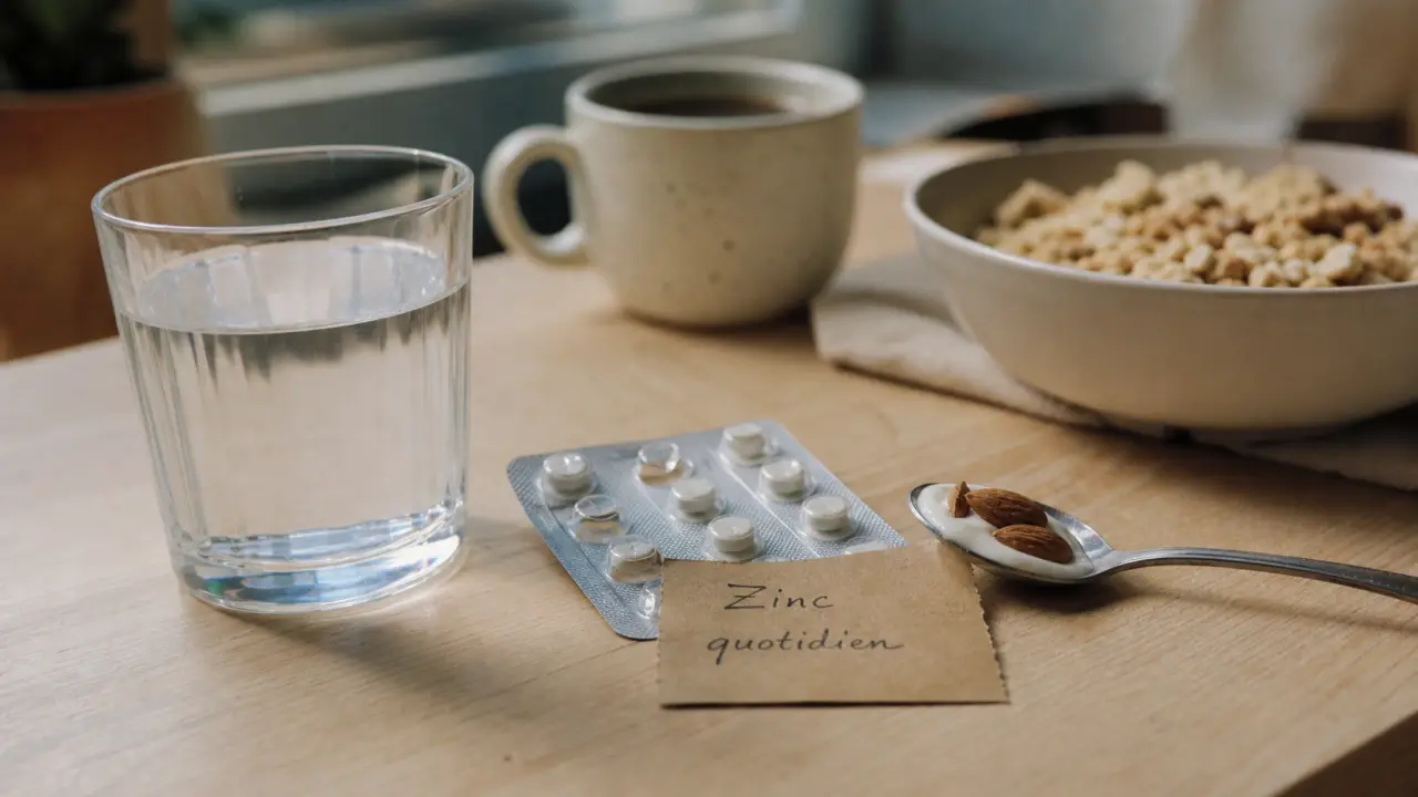 Comment prendre le zinc à jeun : 10 mg, timing et eau