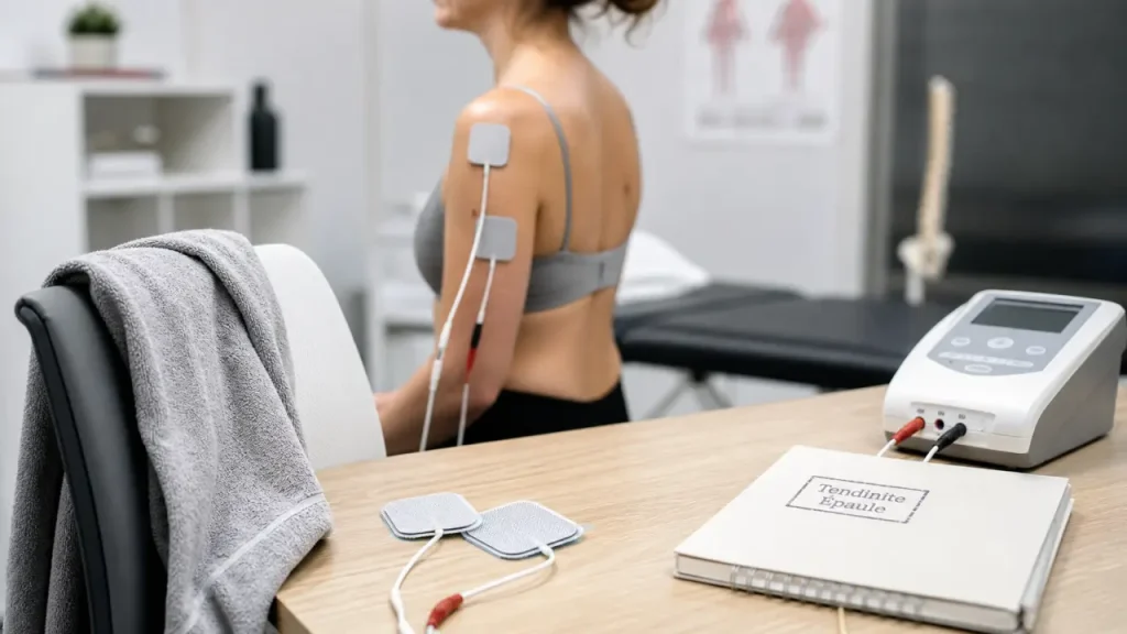Tendinite de l’épaule et électrostimulation : quel programme, quelles électrodes et quelle intensité ?