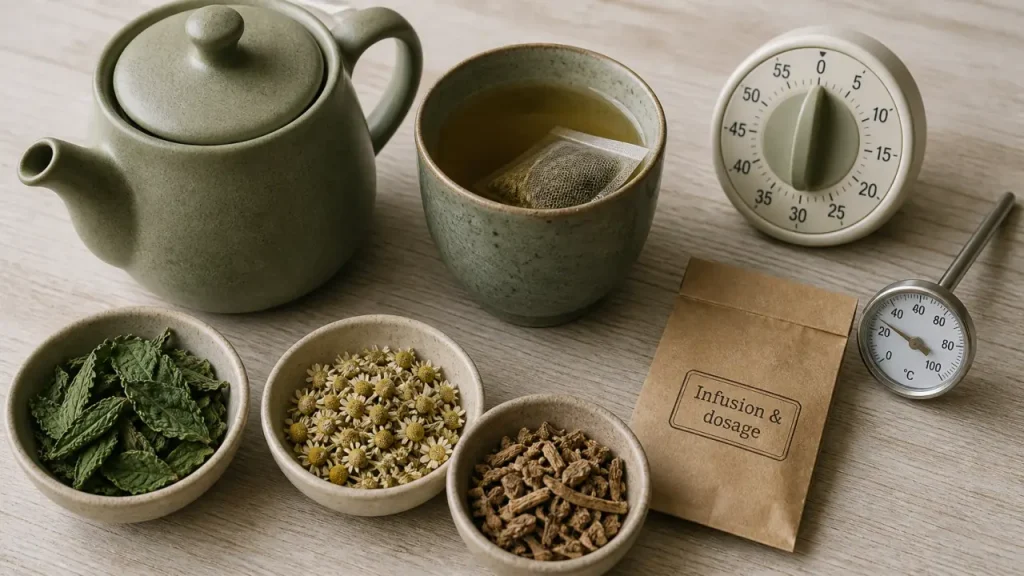 Infusion aux plantes : la bonne température, le bon temps et la plante adaptée à chaque besoin