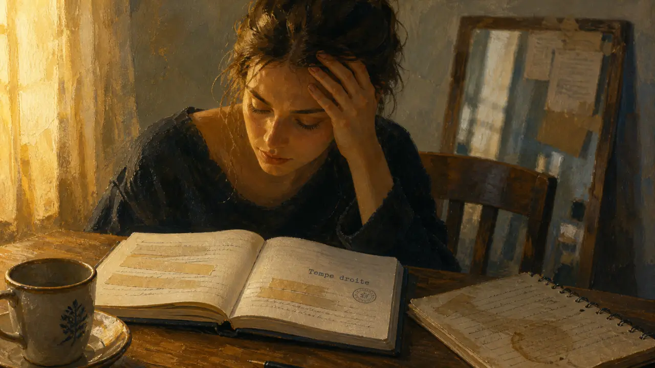 Mal de tête côté droit : signification spirituelle, main sur le front droit