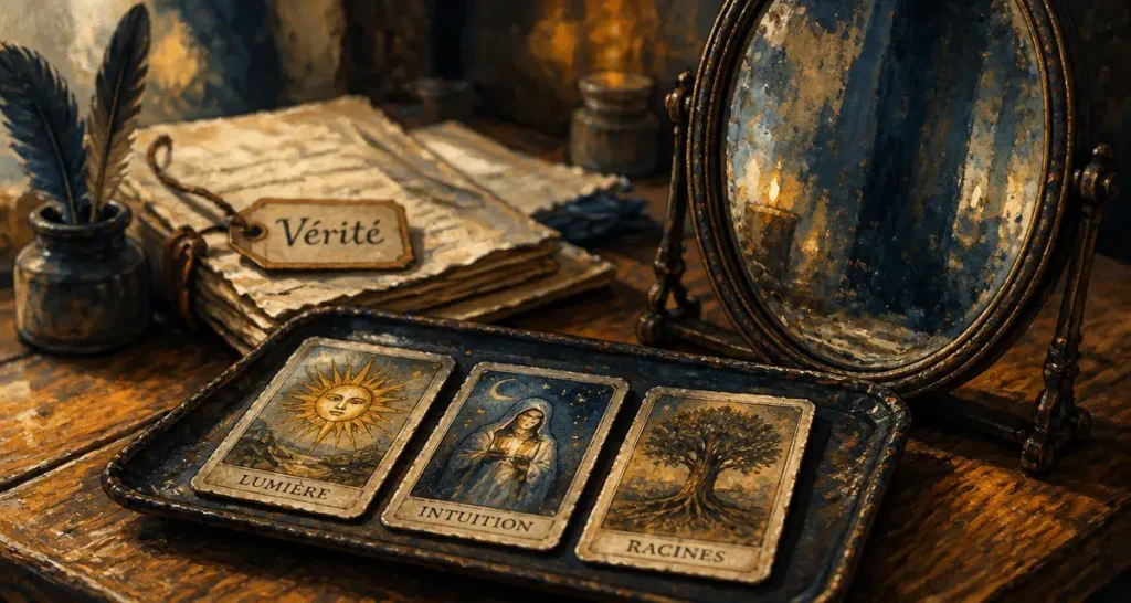 Oracle des Miroirs : que signifient ses cartes, ses domaines et ses associations ?