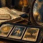 Oracle des miroirs signification des cartes : Vérité