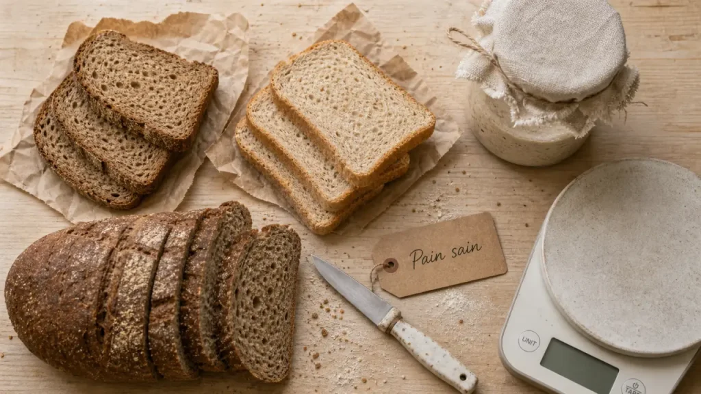 Pain complet, semi-complet ou au levain : lequel manger au quotidien ?