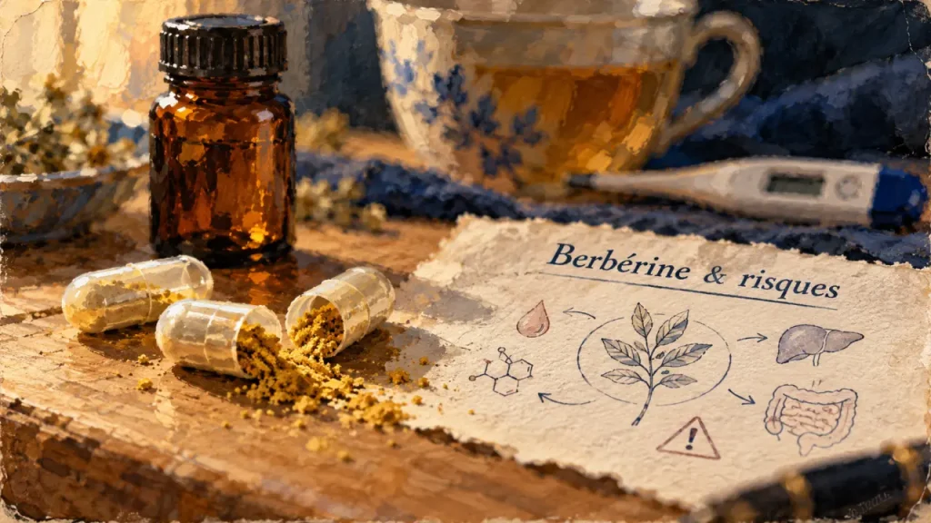 Berbérine : des bienfaits possibles sur la glycémie, pas une solution minceur